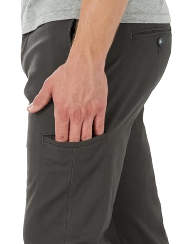 Lee Men's Extreme Motion Canvas Cargo Pant Shadow 34W x 32L