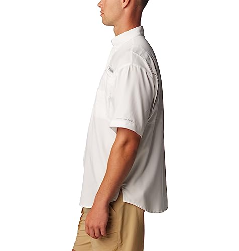 Men's Tamiami II Short Sleeve Shirt,White,Large