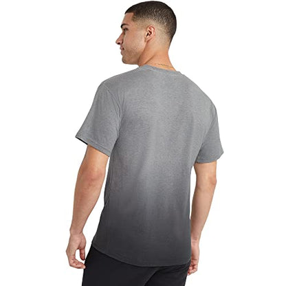 Men's Originals Short-Sleeve, Garment-Washed T-Shirt Dye, Lt Steel/New Railroad Ombre