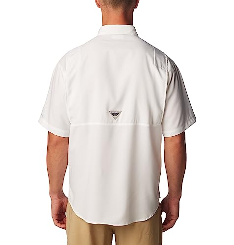 Men's Tamiami II Short Sleeve Shirt,White,Large