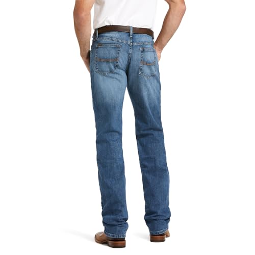 Men M2 Relaxed Fitted Bootcut Jeans, Stretch Brandon, 34W x 32L