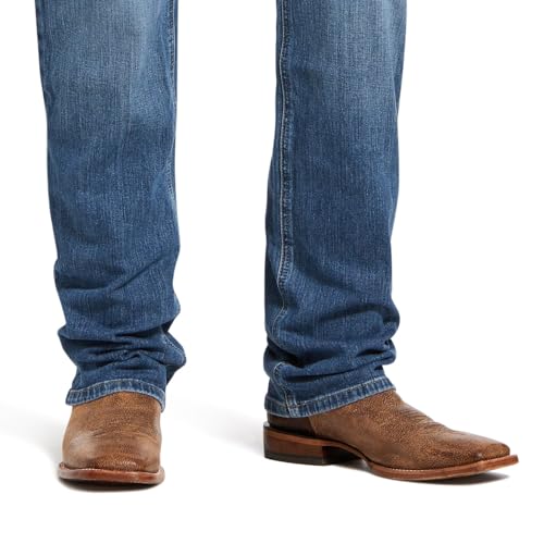 Men M2 Relaxed Fitted Bootcut Jeans, Stretch Brandon, 34W x 32L