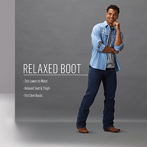 Men's Retro Relaxed Fit Boot Cut Jean