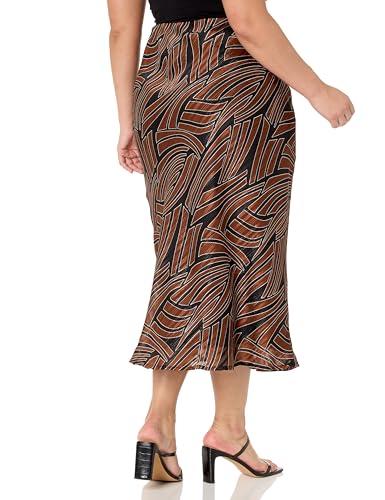 Plus Size Skirt Madelyn in Linear, Size 20