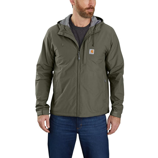 Men's Rain Defender Relaxed Fit Lightweight Jacket, Dusty Olive