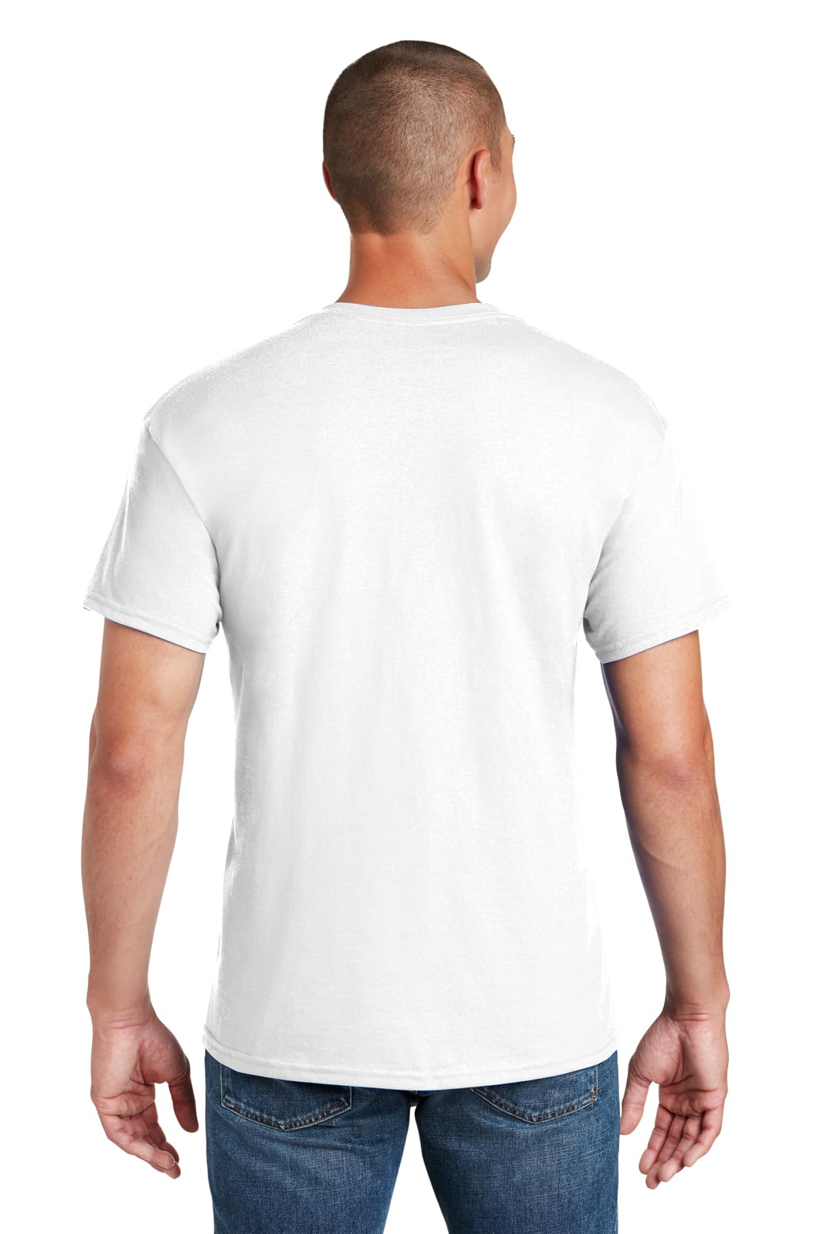 Gildan Men's DryBlend Classic T-Shirt, White, X-Large