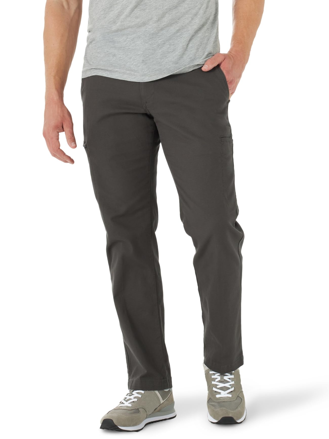 Lee Men's Extreme Motion Canvas Cargo Pant Shadow 34W x 32L