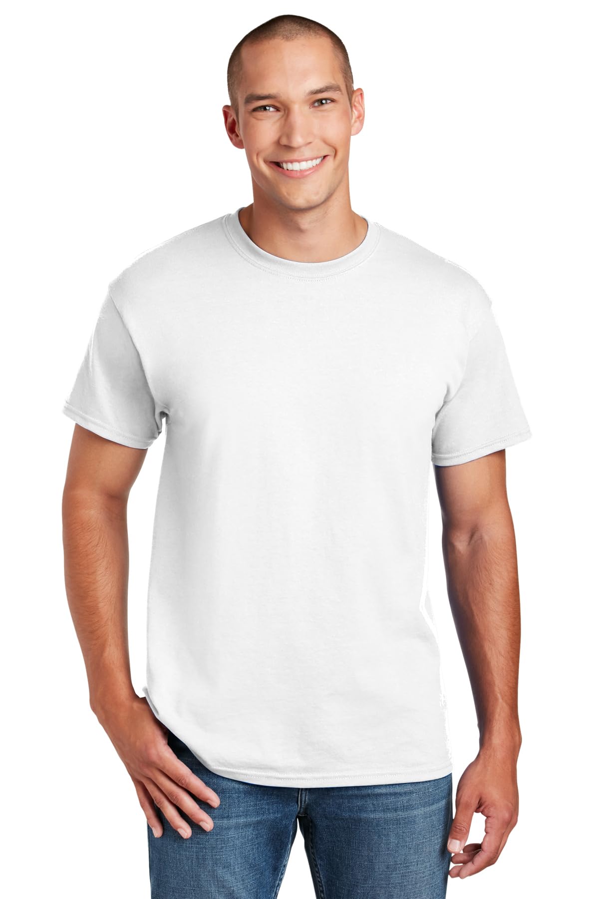 Gildan Men's DryBlend Classic T-Shirt, White, X-Large