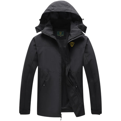 Jacket for Men, Mens Waterproof Raincoat Lightweight Rain Jackets Outdoor Rain Coat Windbreaker with Hood