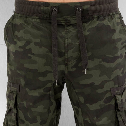 Shorts with Cargo Pockets - Regular and Big & Tall Sizes, Woodland, X-Large