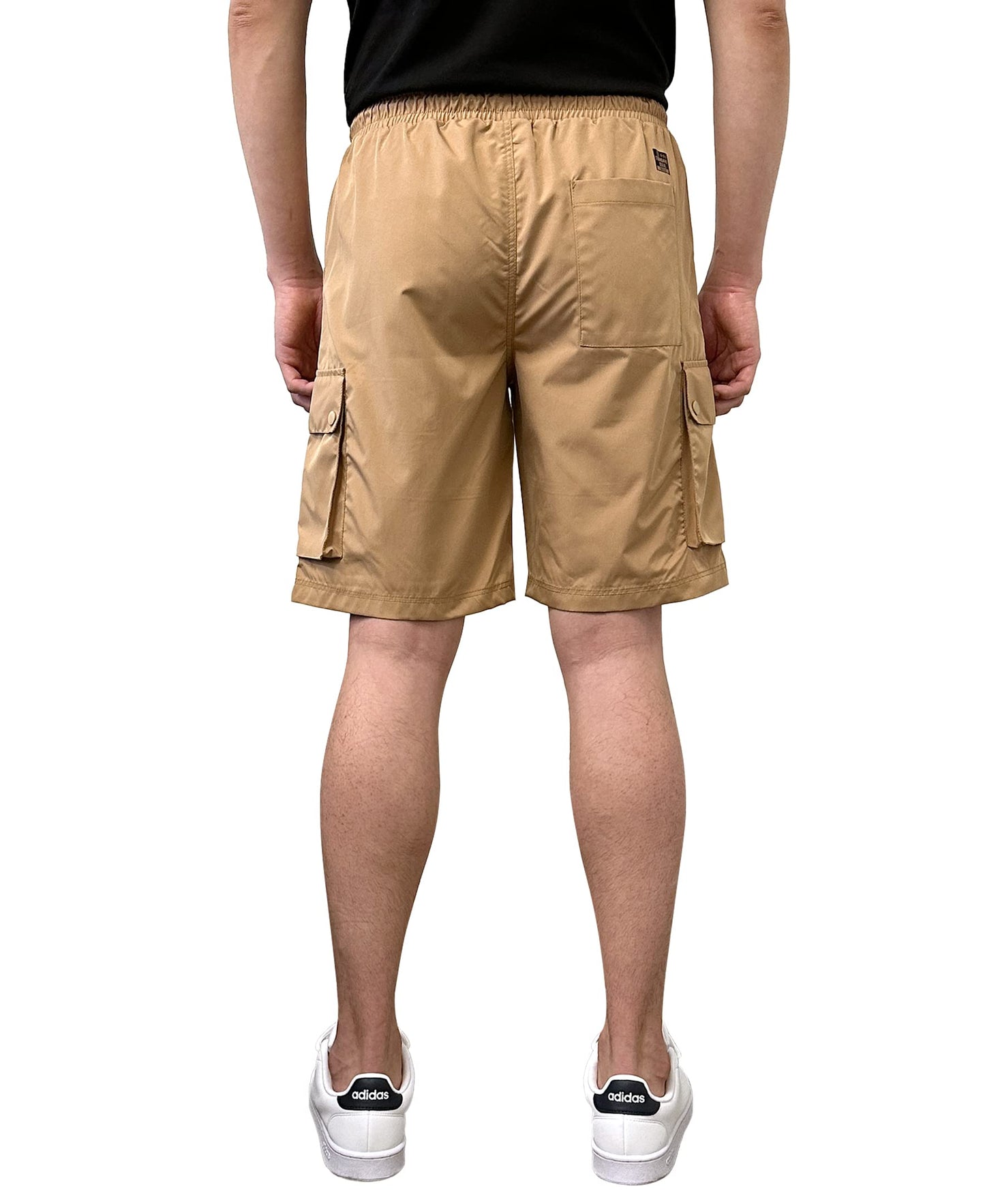 Men's Quick Dry Water Resistant Cargo Shorts, Inseam 9", Sand