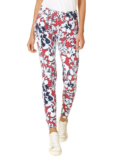 Women's Printed Jean Leggings, Lipgloss-Jasmine Haze