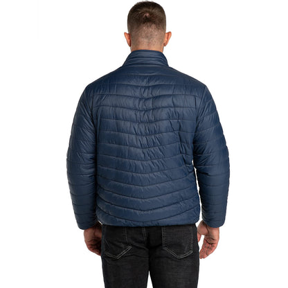 Men's Lightweight Packable Insulated Puffer Winter Jacket, Water-Resistant Warm Quilted Down Alternative Puffy Coat