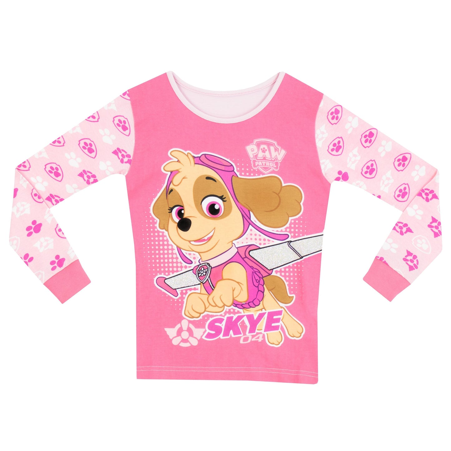 Paw Patrol Girls' Skye Pajamas Multicolored 4T