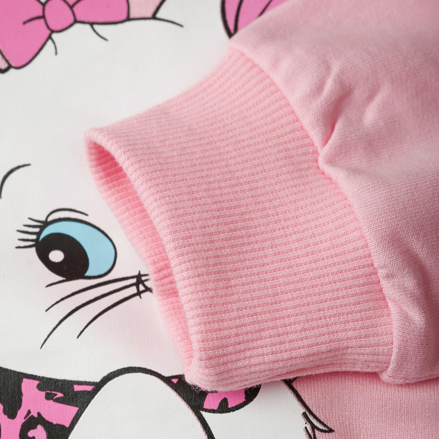 Girl Cat Outfit 2 Piece Long Sleeve Kitten Sweatshirt Top Jogger Pants Set Kids Leggings Sweatsuit Toddler Cute Winter Clothes 3t