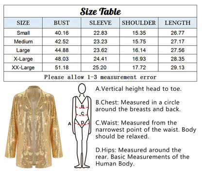 Women Evening Party Slim Fit Shiny Sparkly Boat Neck Suit Jacket Pink M